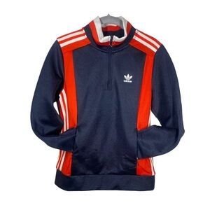 Adidas 3 Stripes Pullover 1/4 Zip